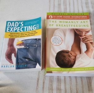 Book Bundle Dad's Expecting & The Womanly Art of Breastfeeding